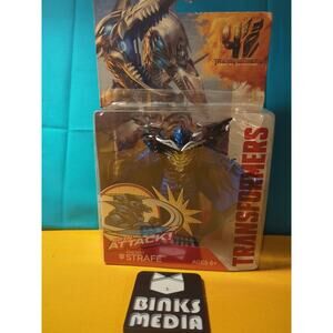 Transformers Age of Extinction Dinobot Strafe Deluxe Spin Attack Figure Sealed